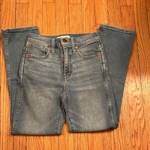 Madewell Women's Straight Leg Jeans - Blue